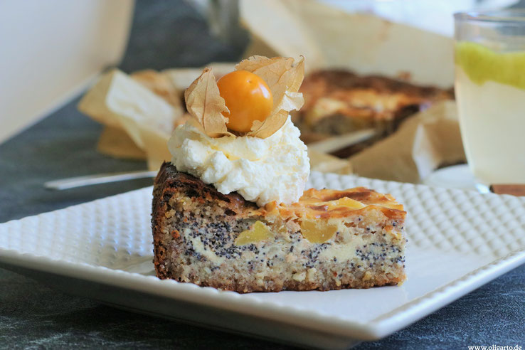 Baking Food Recipes Olivoil Apple Popseeds Cake Oligarto Blogzine