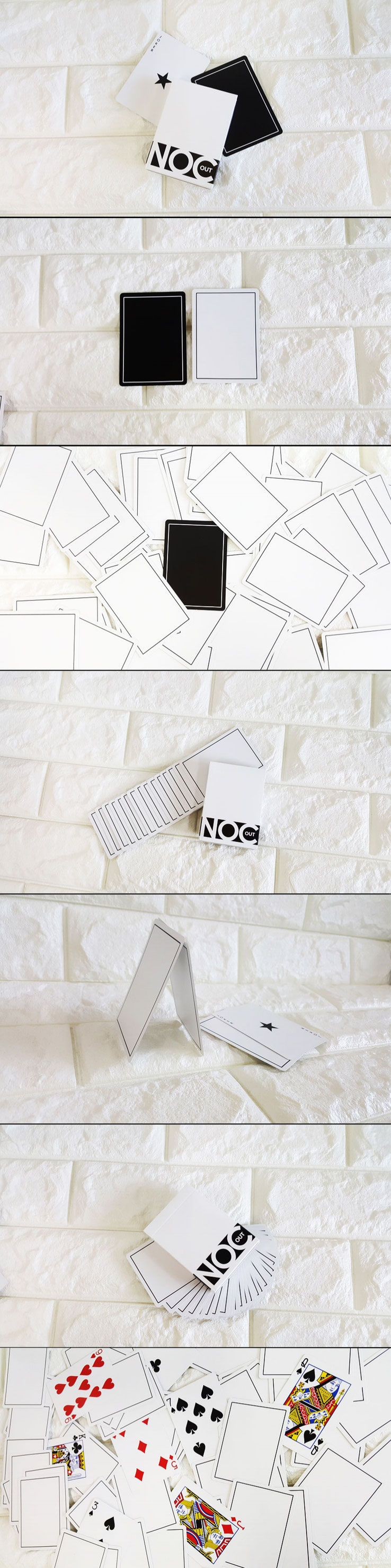 NOC Out : White Playing Cards / ノック アウト ホワイト