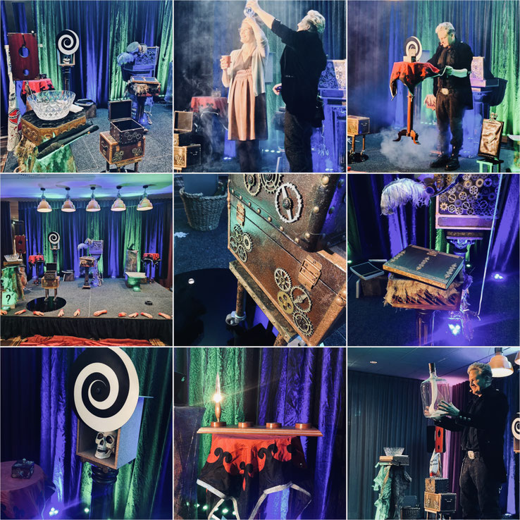 Die Gruselshow aus Kiel. Magisch und Faszinierende Tricks mit Jeff de Fire!