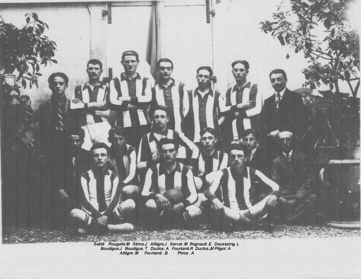 L'équipe de Foot du Plan 1925