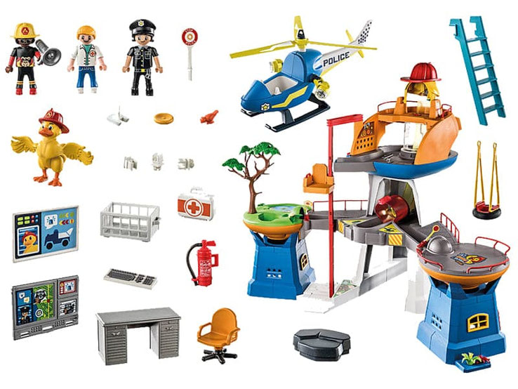 Im Paket Playmobil 70910 sind 119 Einzelteile enthalten.