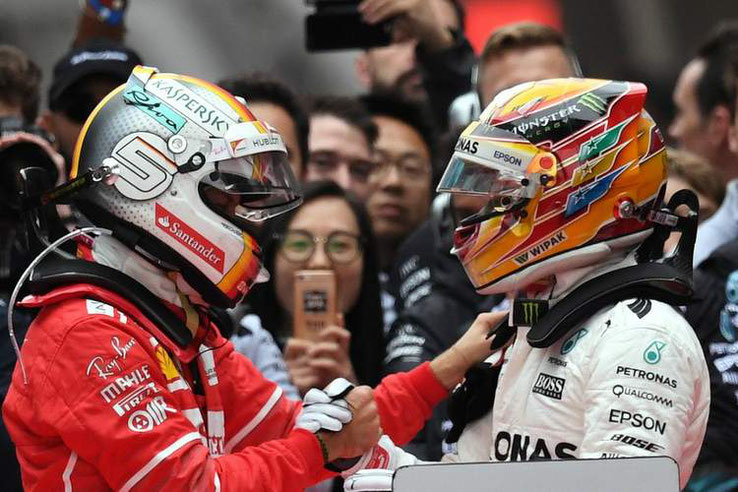 Vettel contro Hamilton nel 2018