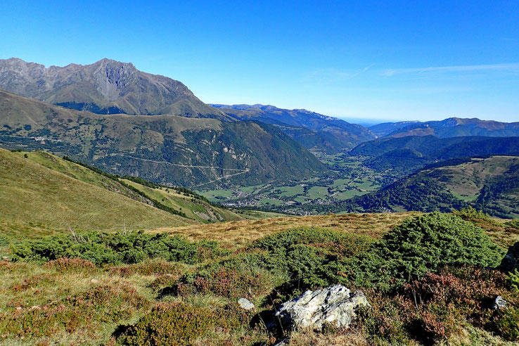 Vue sur la vallée d'Aure.