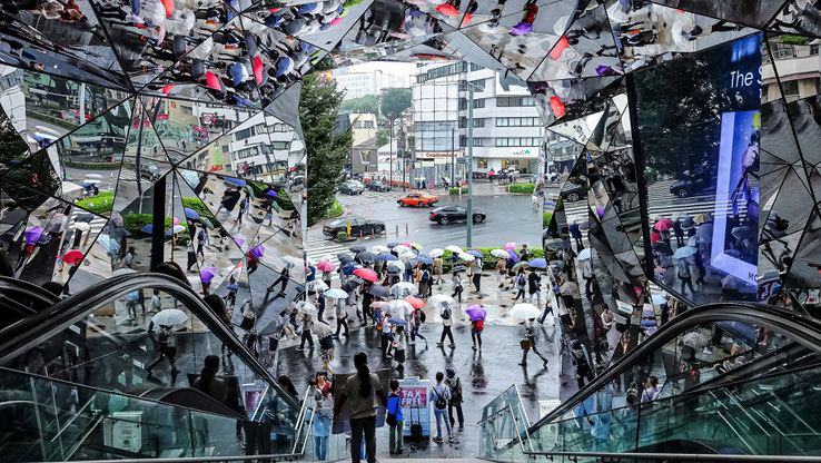 Kaléidoscope japonais, Omotesando, Tokyo