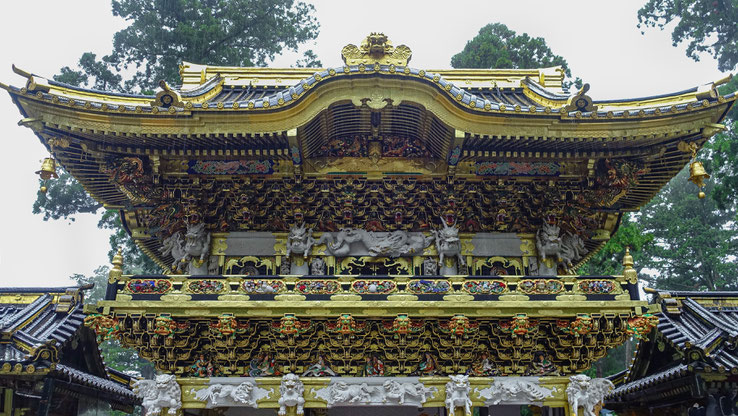 Porte Yomei-mon, Nikko Tosho Gu, Japon