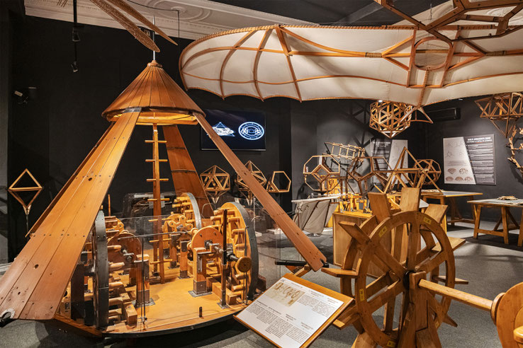 Leonardo da Vinci Interactive Museum, Léonard de Vinci, Firenze