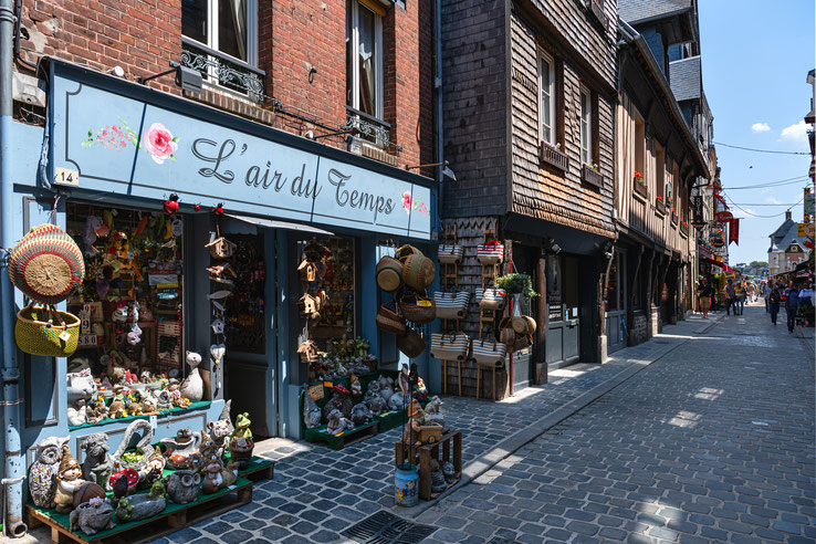 Rue de Honfleur, Normandie