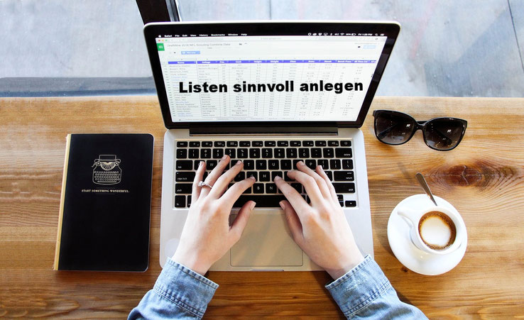 4 Tipps zum sinnvollen Anlegen von Listen und Tabellen in Excel