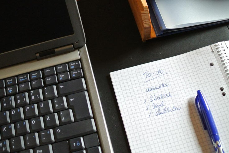 Endlich Ordnung im Büro