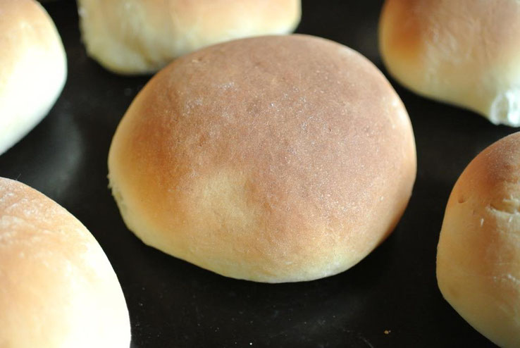 Krapfen ohne Ausbacken aus dem Backofen
