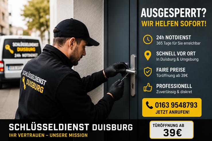 Schlüsseldienst Duisburg Rheinhausen