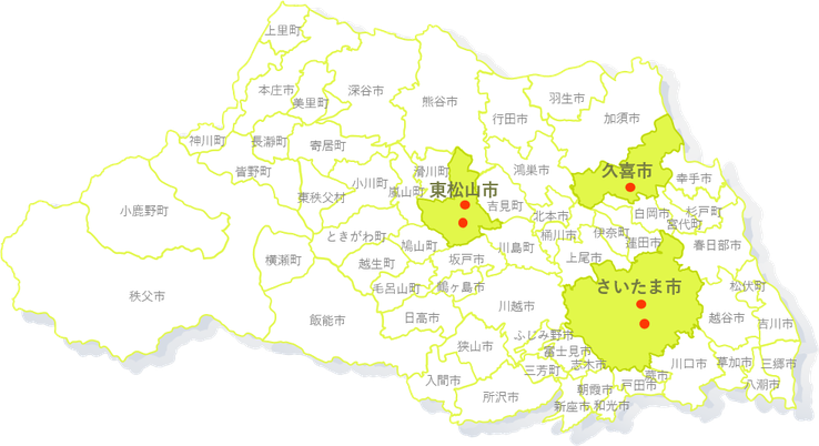 県内拠点地図