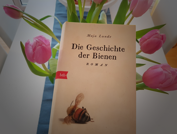 Buchcover "Die Geschichte der Bienen" von Maja Lunde