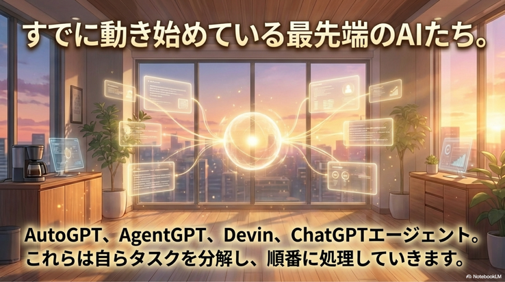 さまざまなAIエージェントが登場