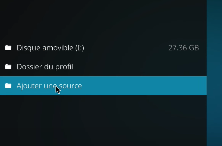 Ajouter une source