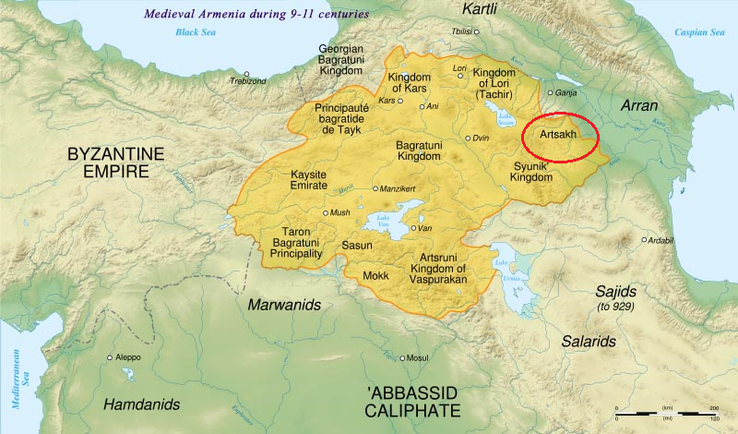 Medieval Armenia during 9 - 11 centuries