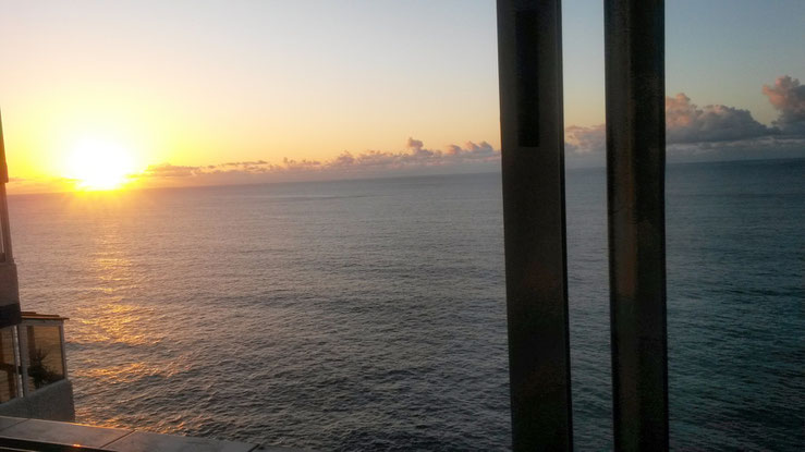 Einmalige Sonnenuntergänge.