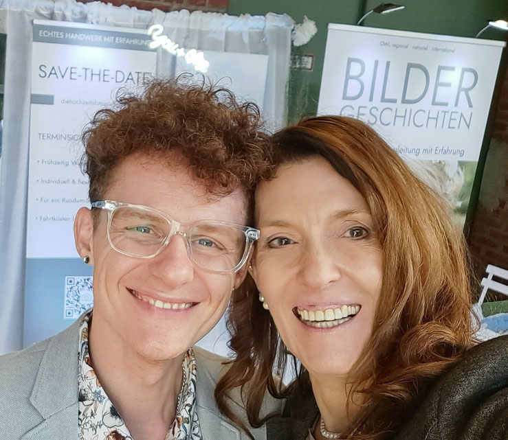 Hochzeitsmaler Marius - Hochzeitsfotografin Bielefeld