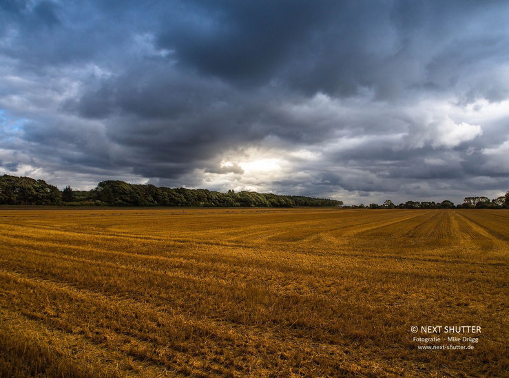 Aufziehendes Gewitter