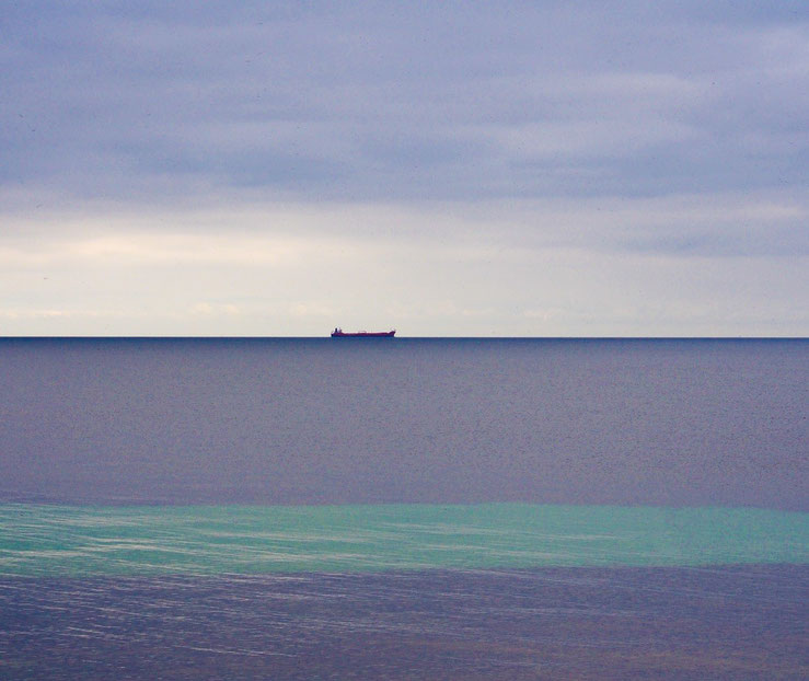 Blick vom Strand auf das Kattegat