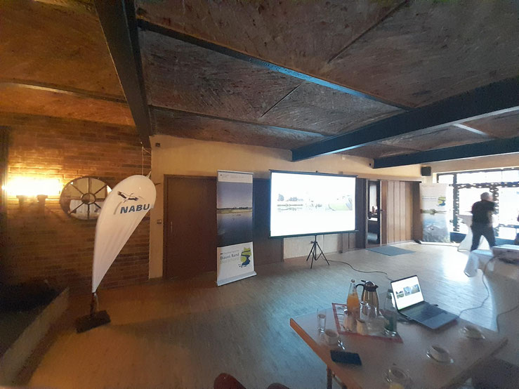 Der gut gefüllte Saal im „ Landhaus Oelfkenhof“ anlässlich der 2. PAG-Sitzung des Projektes "AllerVielfalt Verden" – Foto: Niels Rippe