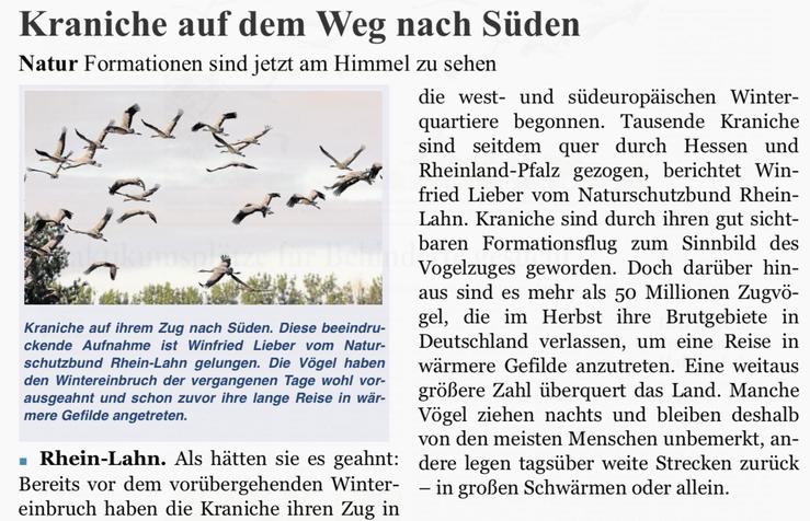 Rhein-Lahn-Zeitung v. 19.10.2015