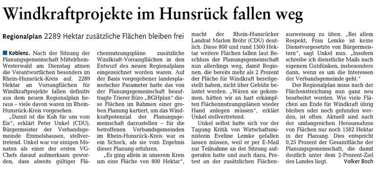 Rhein-Lahn-Zeitung v. 23.07.2015