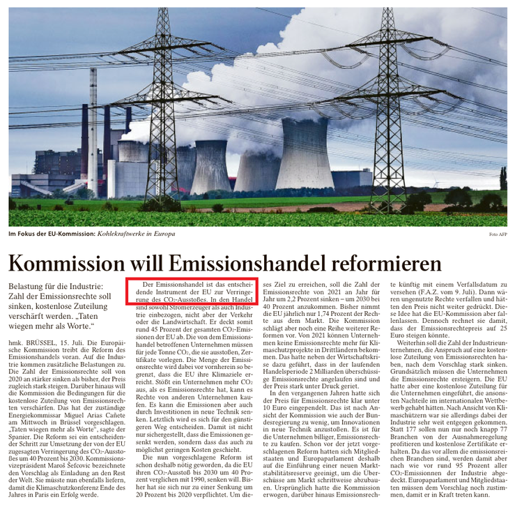 FAZ v. 16.07.2015