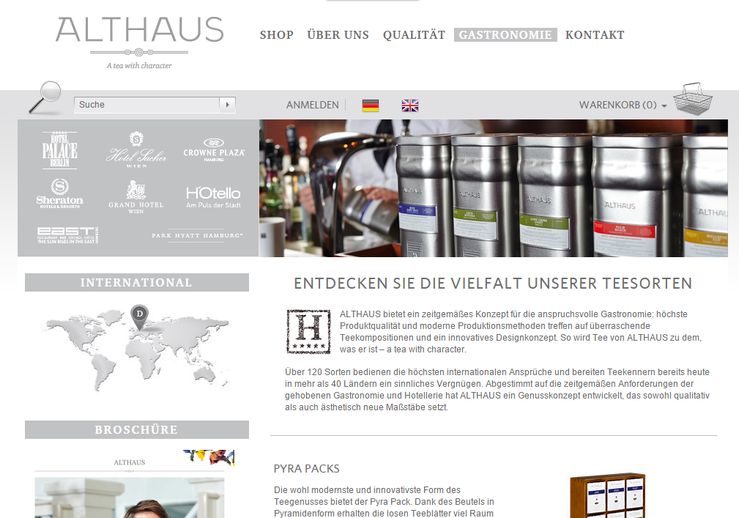 Homepage Althaus