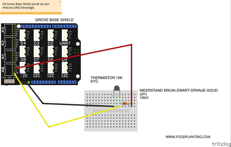 thermistor, aanlsuiten