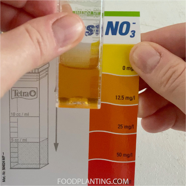 tetra nitraat test