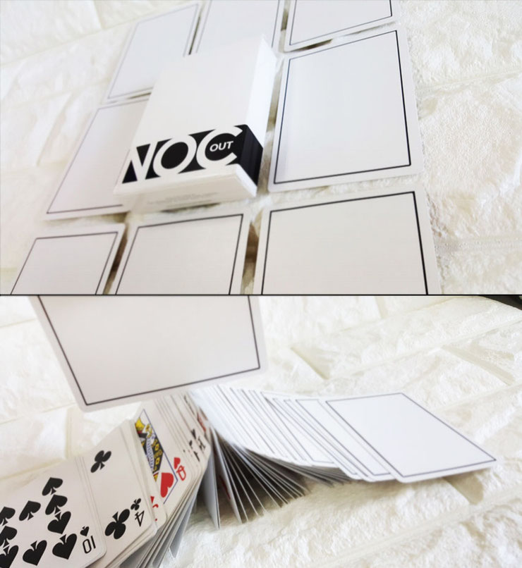 【新品未開封】Noc out White【レアデック】 NOC Out: White-RarePlayingCards.com – Rare Playing Cards