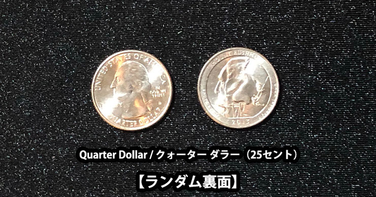 Quarter Dollar Coin / クォーター（25セント）コイン - MAGICA