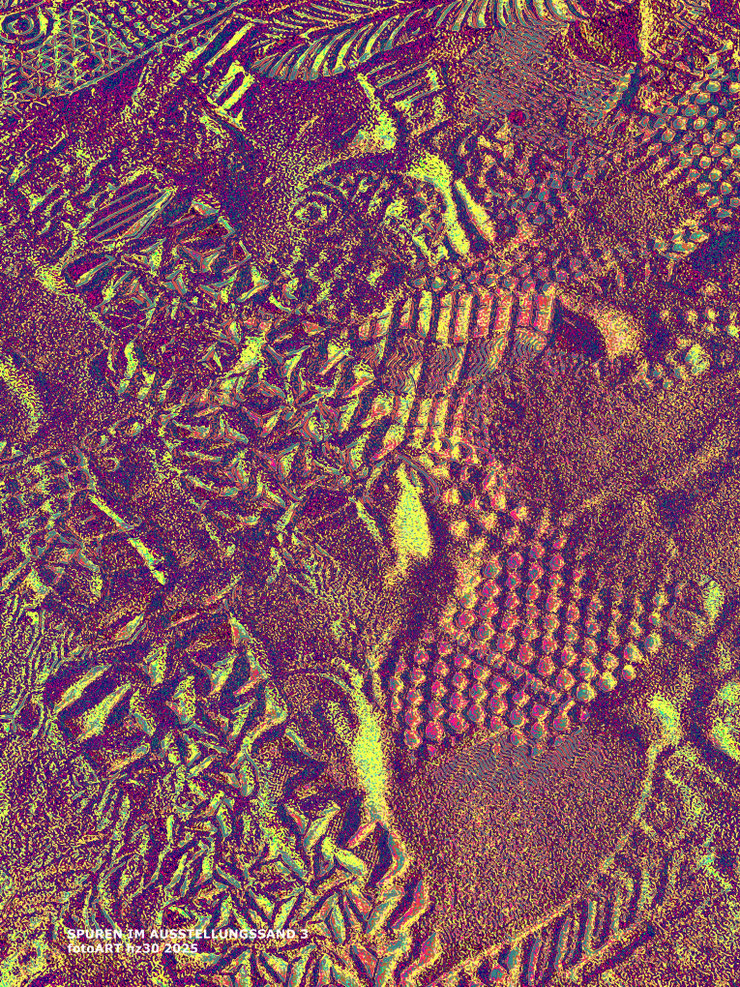 SPUREN IM AUSSTELLUNGSSAND 3 fotoART-hz30 2025