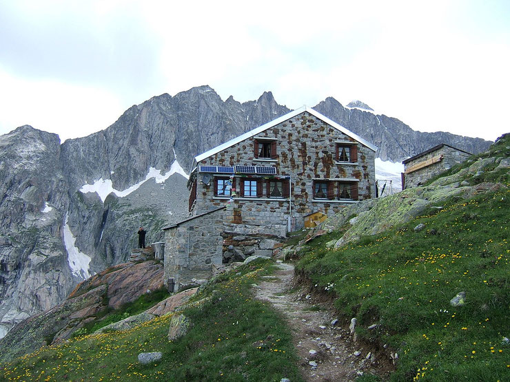 Oberaletschhuette, Schweiz, Wallis