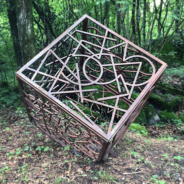 paolo-grassi-cube-77-forest-installation-corten-sculpture