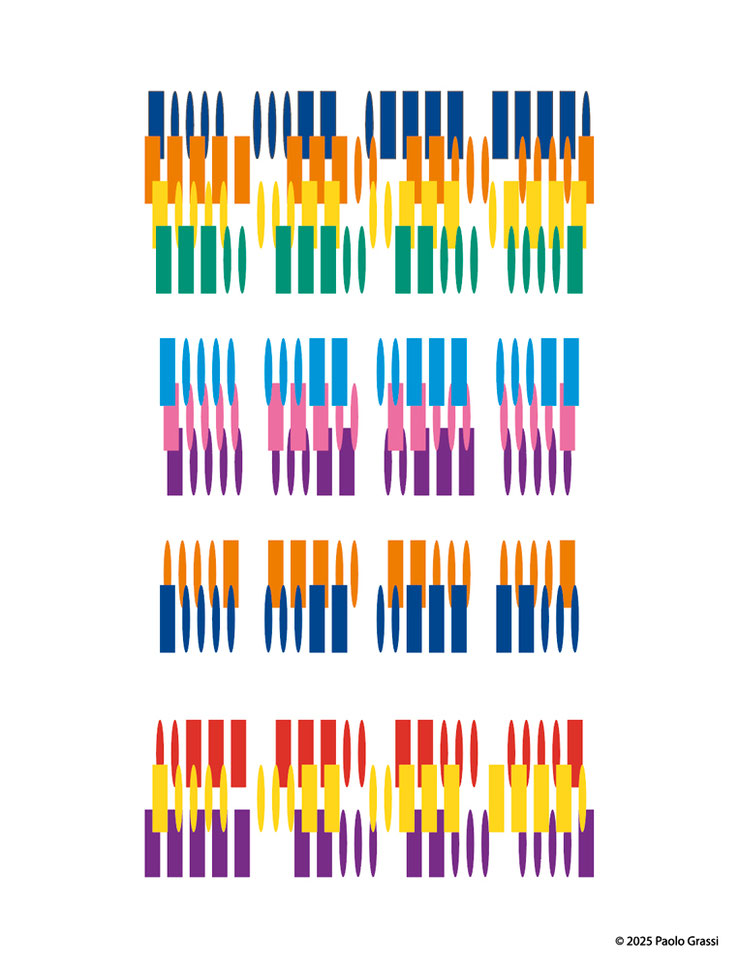 Paolo Grassi, Morse Code Vibrational III / 6318–6329, digital artwork built from numbers 6318–6329, From “0” to Infinity.