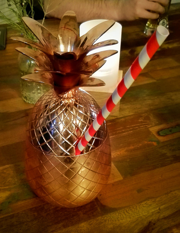 ananas kupfer becher freiburg cocktail elizabeth lust auf gut
