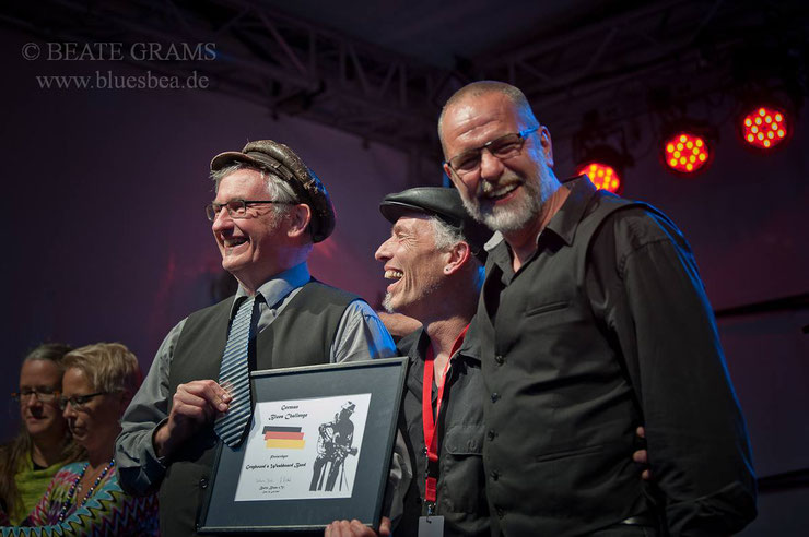 Gewinner der German Blues Challenge 2017 - Greyhound's Washboard Band