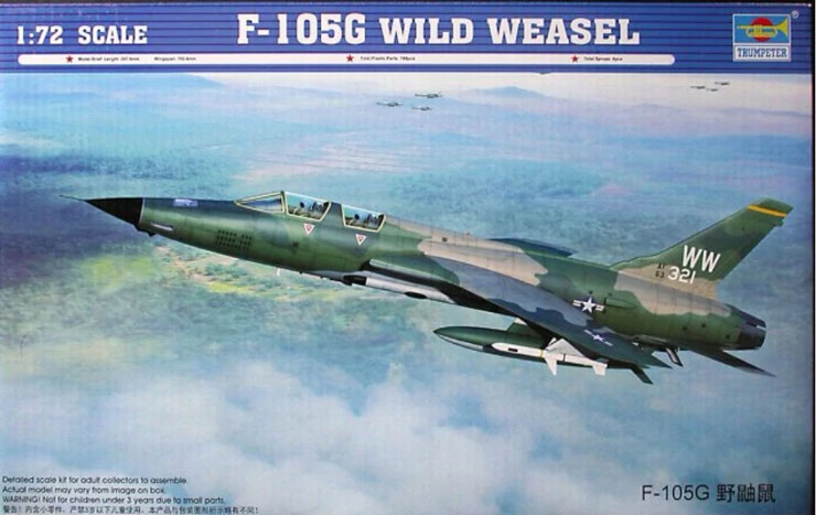 01618 F-105G Wild Weasel 516TFS / 35TFW George AFB