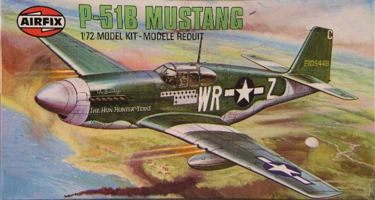 A02066-6 P-51B Mustang 354FS / 355 FG "The Hun Hunter" Lt Henry W.Brown  