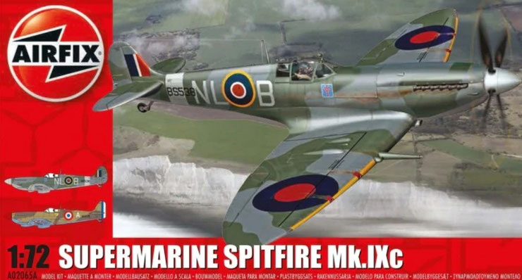 A02064A Spitfire MK.IXc 341 (French) Sqn "Pierre Glostermann" RAF Biggin Hill June 1943