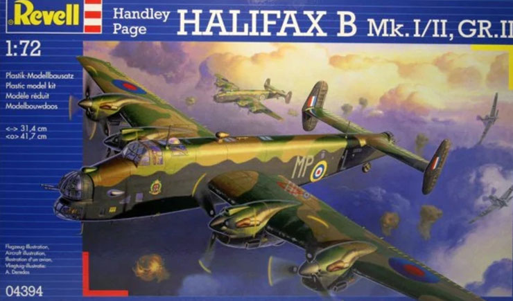 04394 HP. Halifax B MK.I 76SQ RAAF (F/O  Christoper Cheshire) RAF Middelton St George 1941