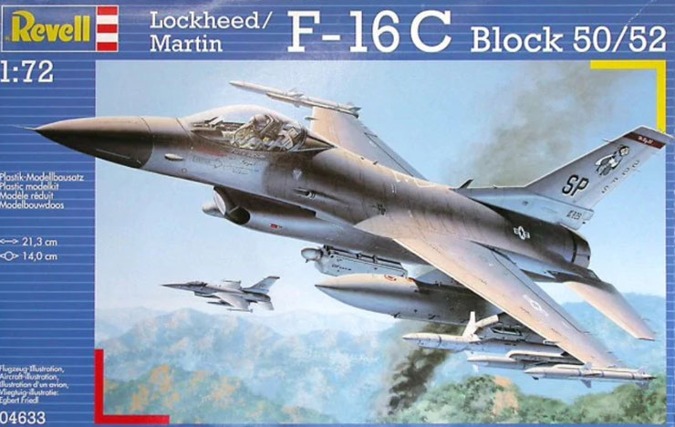 04633 F-16C Fighting Falcon 22FS/ 52 FW Spangdahlem AB 