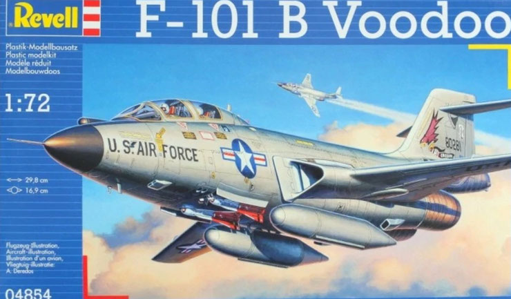04854 F-101B Voodoo 123 FIS/142 FIG Oregon ANG Portland IAP 1976 