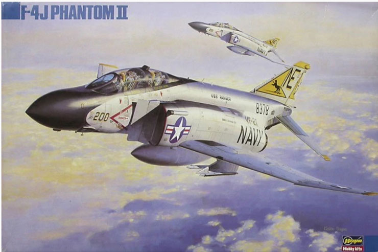 04101 F-4J Phantom II VF-21 "Freelancers" USS Ranger 1978