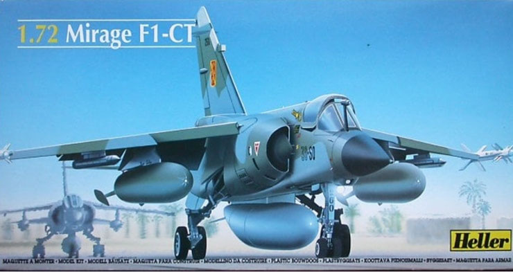80316 Dassault Mirage F.1CT  EC 1/30 Bangui-M' Poko Rep.Centraal Afrika 1997 