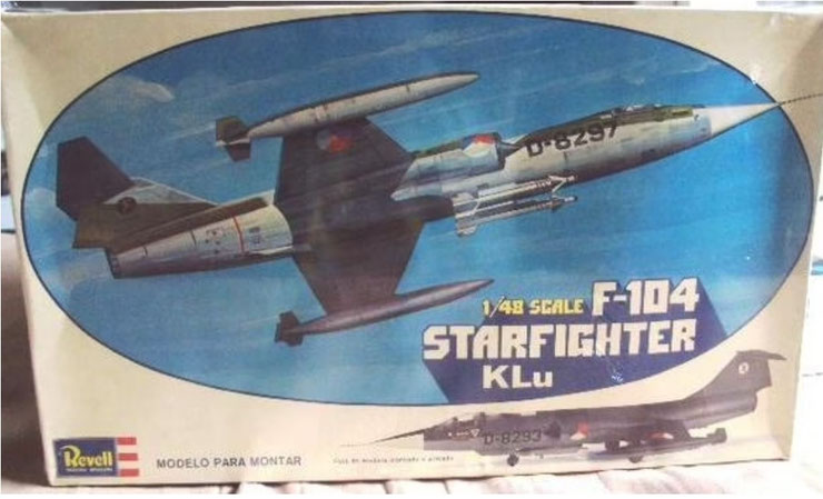Revell H-261 F-104G Starfighter KLu  Schaal 1:48