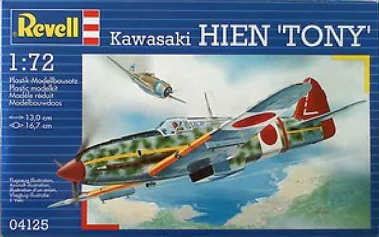 04125 Kawasaki Kin61 HIEN "Tony" 244 Sentai August 1945