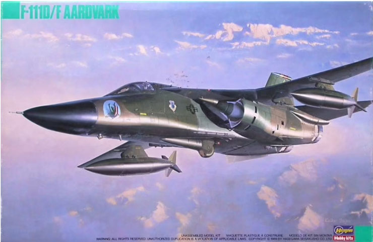 04034 F-111F Aardsvark 48 TFW RAF Lakenheath  